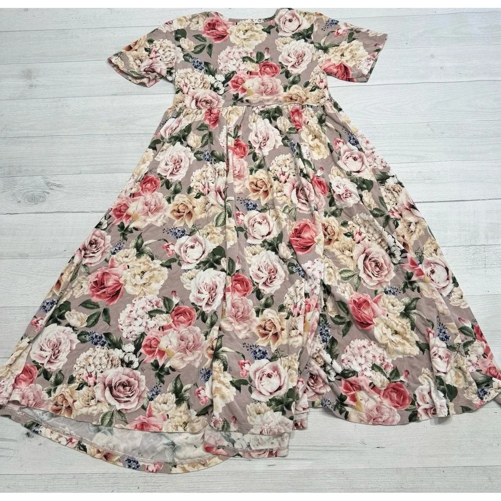 Posh Peanut girls vicose floral dress‎ size 10 years